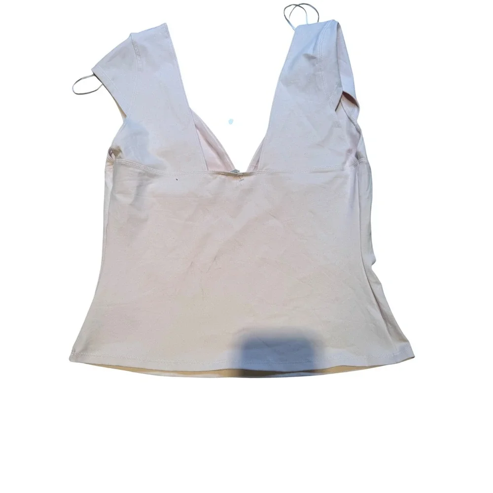 Free People Intimately Pink‎ Brami Tank Top NWT Size XL Seamless Crop Cami tyrie